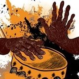 african drummer  Muzyka Obraz