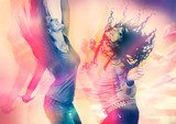 arty picture of dancing girls / disco disco 07  Muzyka Obraz