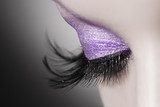 Beautiful woman eye close up  Obrazy do Salonu Kosmetycznego Obraz