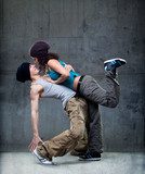 Passion dance couple.  Fototapety do Szkoły Tańca Fototapeta