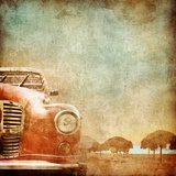 Bardzo stary samochód – retro portret
 Retro - Vintage Obraz
