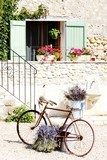 bicycle, Provence, France Prowansja Fototapeta