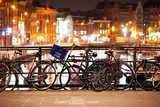 Bikes in Amsterdam Plakaty do Salonu Plakat