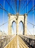 Brooklyn Bridge, Manhattan, New York City, USA Plakaty do Salonu Plakat