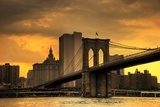 Brooklyn – most w blasku wieczornym
 Architektura Fototapeta