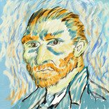 Cute Van Gogh Painting in Adobe Fresco Van Gogh Obraz
