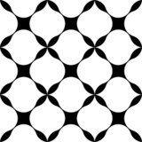 Czarno-biały geometryczny nowoczesny stylowy. Tapety Do biura Tapeta