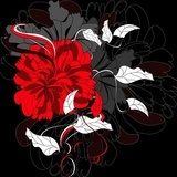 Czerwony kwiat – współczesna grafika
 Kwiaty Obraz