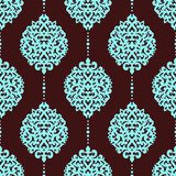 damask seamless pattern Styl Barokowy Tapeta