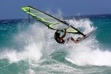 Ekstremalna pasja windsurfingu na falach oceanu Sport Fototapeta