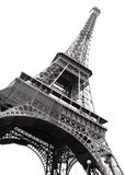Famous Eiffel Tower of Paris isolated on white Fototapety Wieża Eiffla Fototapeta