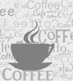 Filiżanka kawy: mała – czarna na szaro
 Fototapety do Kuchni Fototapeta