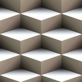 Geometryczny wykonany ze skumulowanych kostek Tapety 3D Tapeta