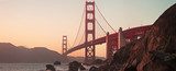 Golden Gate Bridge of San Francisco Mosty Obraz