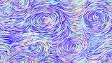Hand drawn seamless background in impressionism style. Soft colors, perfect seamless texture Van Gogh Obraz