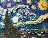 Impresjonistyczna noc artystyczna Van Gogh Obraz