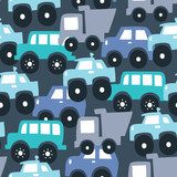 kolorowa samochodowa kreskówki ilustracja Tapety Pojazdy Tapeta
