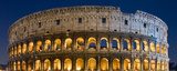 Koloseum o zmierzchu- Rzym
 Fotopanorama Obraz