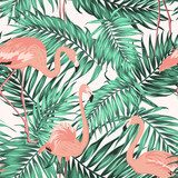 Liście palmy turkusowej zieleni tropikalnej dżungli. Tapety Zwierzęta Tapeta