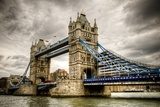 Londyn we mgle: malowniczy Most Tower
 Architektura Obraz