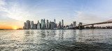 Manhattan widziany z oddali Fototapety Miasta Fototapeta