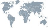 Mapa świata – globalna wioska na tapecie
 Fototapety do Biura Fototapeta
