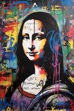 Mona Lisa | Graffiti | Pop Art Abstrakcja Obraz