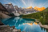 Moraine lake Krajobraz Fototapeta