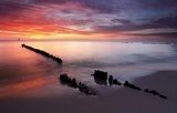 Morze bałtyckie o wschodzie słońca
 Fototapety do Sypialni Fototapeta