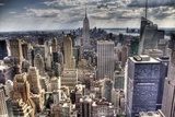 Nowy Jork: miasto zanurzone w chmurach
 Fototapety Miasta Fototapeta