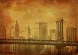 Nowy Jork sprzed lat – vintage widokówka
 Retro - Vintage Obraz