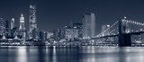 Nowy Jork: srebrzysty Manhattan
 Fototapety Miasta Fototapeta