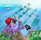 Ośmiornica – pirat: podwodne przygody w świecie wraków
 Obrazy do Pokoju Dziecka Obraz