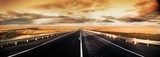 panorama drogi w zachmurzony dzień
 Fotopanorama Obraz
