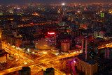 Pekin: azjatycka noc w światłach miasta
 Fototapety Miasta Fototapeta