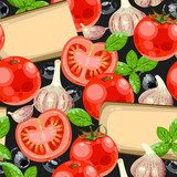 Pomidor I Ser Tapety Owoce i Warzywa Tapeta
