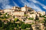 Provence village Gordes scenic overlook Prowansja Fototapeta