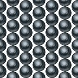 realistyczne monochromatyczne czarne perły Styl Glamour Tapeta