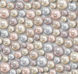 Realistyczny wieloskładnikowe perły - eps10 ilustracja Styl Glamour Tapeta