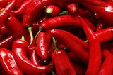 Red hot chilli peppers – papryka chilli na ścianie
 Obrazy do Kuchni  Obraz