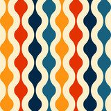 Retro - kolorowy nostalgiczny design Tapety Abstrakcja Tapeta
