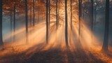 Rozwiązując leśne tajemnice Las Fototapeta