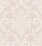 Seamless damask pattern Styl Barokowy Tapeta