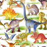 słodkie dinozaury Tapety Do pokoju dziecka Tapeta