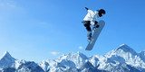 Snowboard - wyczynowy skok Sport Fototapeta