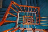Spiral staircase  Schody Fototapeta