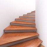 Spiral staircases. 3d  Schody Fototapeta
