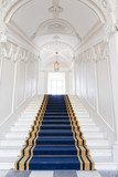 Stairwell in the Polish palace. Royal castle in Warsaw  Schody Fototapeta