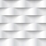 Streszczenie 3d białe geometryczne tapety Tapety 3D Tapeta
