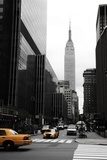 Taksówką na Empire State Building 
 Miasta Obraz